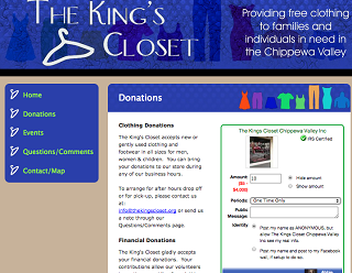 Organization website