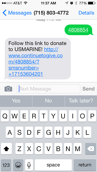 Send SMS